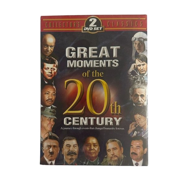 Great Moments Of The 20th Century 2 DVD Set - Picture 1 of 5